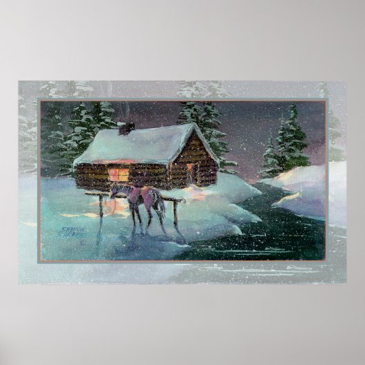 Poster L'EXTÉRIEUR par SHARON SHARPE (Devant)