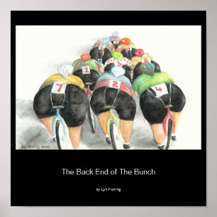 Poster L'extrémité arrière du Bunch, avec nom d'artiste