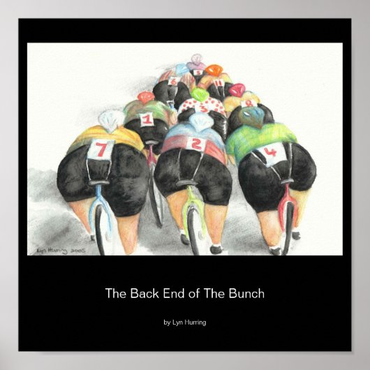 Poster L'extrémité arrière du Bunch, avec nom d'artiste (Devant)