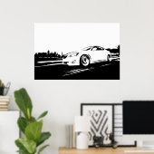 Poster Lexus IS350 (Bureau à domicile)