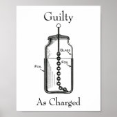 Poster Leyden Jar coupable (Devant)
