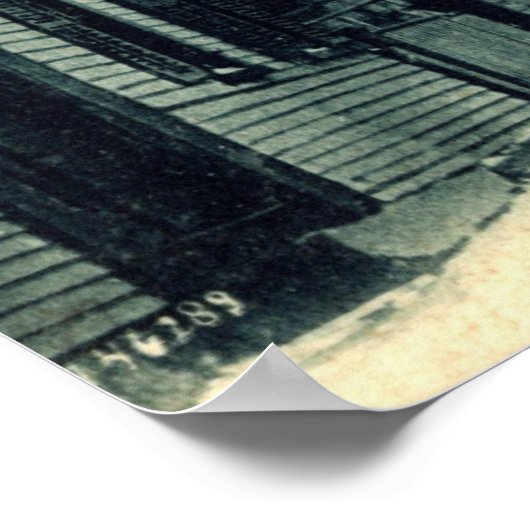 Poster Leyden St Pilgrim Plymouth MA c1908 (Coin)