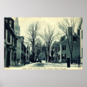 Poster Leyden St Pilgrim Plymouth MA c1908 (Devant)