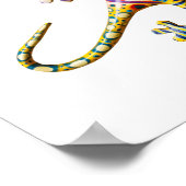 Poster Lézard gekko coloré (Coin)