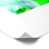 Poster Lézard vert (Coin)