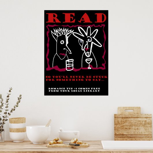 POSTER LEZEN (Keuken)