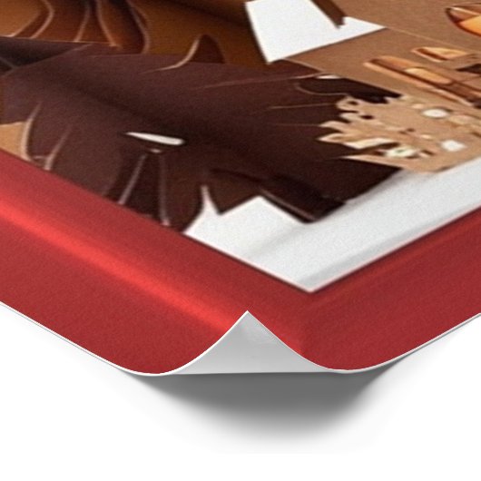 Poster LG TV cadre (Coin)