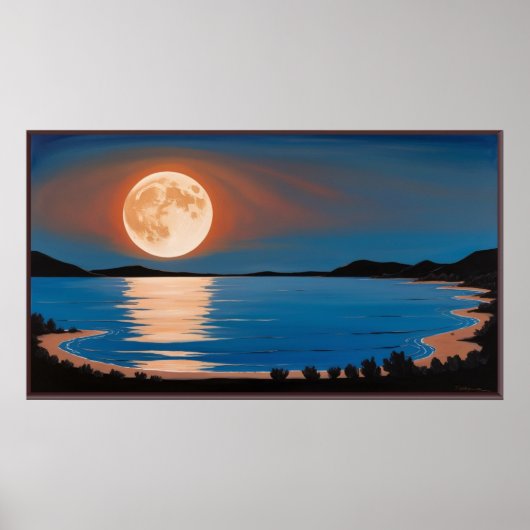 Poster LG TV cadre (Devant)