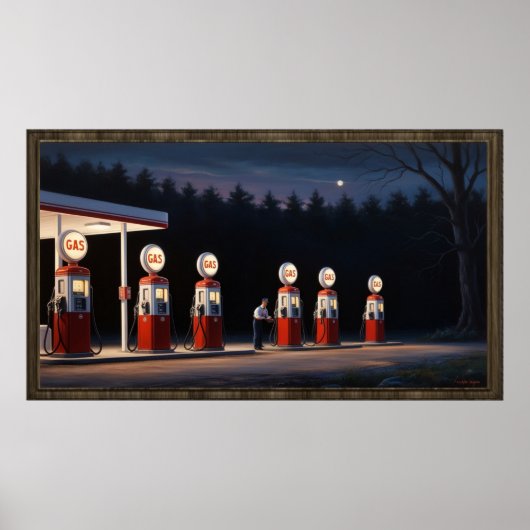 Poster LG TV cadre (Devant)