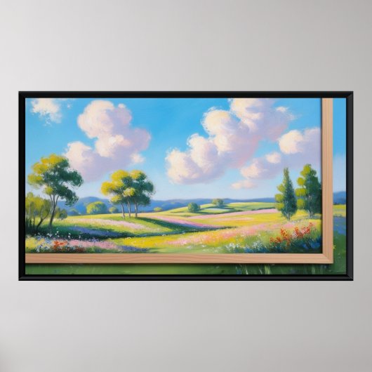 Poster LG TV cadre (Devant)