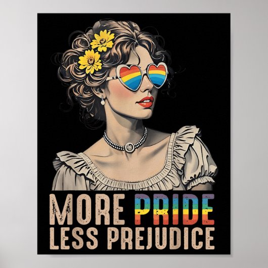 Poster Lgbt Égalité Des Droits Plus De Fierté Moins De Pr (Devant)