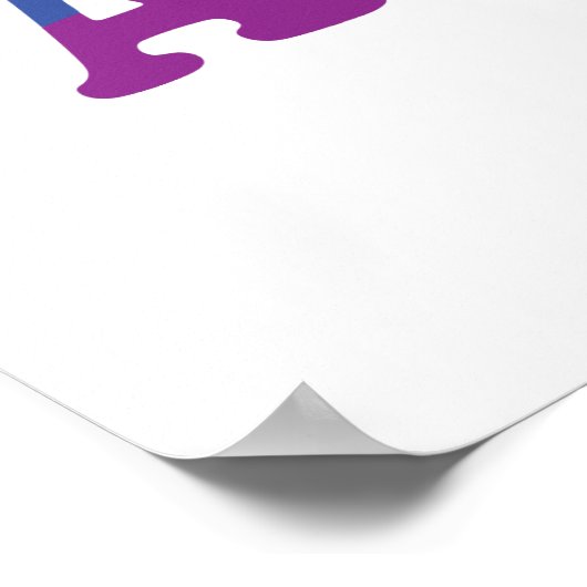 Poster LGBT Je Vous Aime, Je Vous Accepte (Coin)