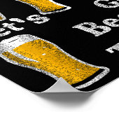 Poster Lgbt Let's Get Beers Tonight Beer Saying Funny Gra (Coin)