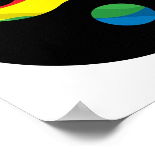 Poster LGBT Ying Yang (Coin)