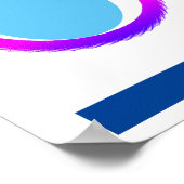 Poster LGBTQ+ Math Enso Bouddhiste (Coin)