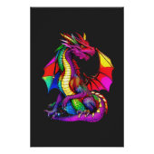 Poster LGBTQ+ Pride Dragon (Devant)