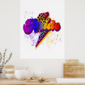 Poster LGBTQIA+ Soutien de la fierté Sensibilisation (Cuisine)