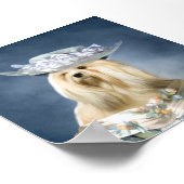 Poster Lhasa Apso Baroness Imprimer (Coin)