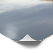 Poster Lhassa Apso Laisse Neige Noël (Coin)