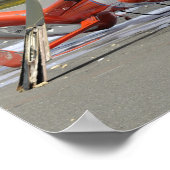 Poster L'hélicoptère Dolphin MH-65 s'est écrasé à l'aérop (Coin)