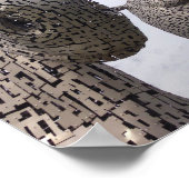 Poster L'Hélix, Les Kelpies, Falkirk - Visiter l'Écosse (Coin)