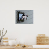 Poster L'Herbe Est Plus Verte...... (Cuisine)