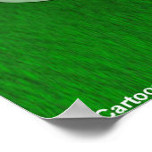 Poster L'Herbe Est Plus Verte Sur L'Autre Côté Drôle Post (Coin)