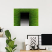 Poster L'herbe n'est pas toujours plus verte  (Bureau à domicile)