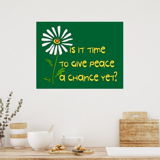 Poster L'heure de la paix (Cuisine)