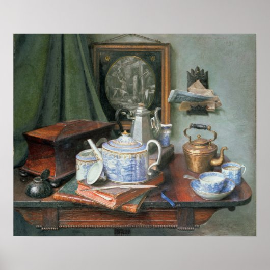 Poster L'heure du thé (Devant)