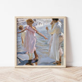 Poster L'heure d'un bain, Valence | Joaquín Sorolla