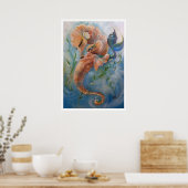 Poster L'hippocampe endormi (Cuisine)