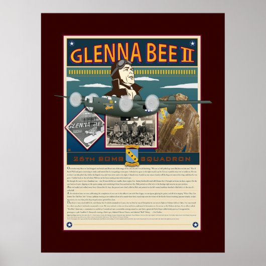 Poster L'histoire de Fred Glenna Bee II - Imprimer (Devant)