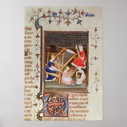 Poster L'histoire de Gaia, de "De Claris Mulieribus" (Devant)