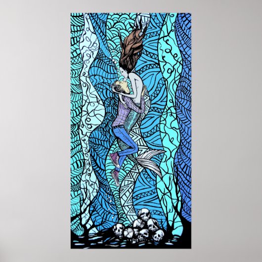 Poster L'histoire de Jonathon et de la sirène (Devant)