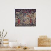 Poster L'histoire de Jourdain de Blaye, Atelier d'Arras (Cuisine)