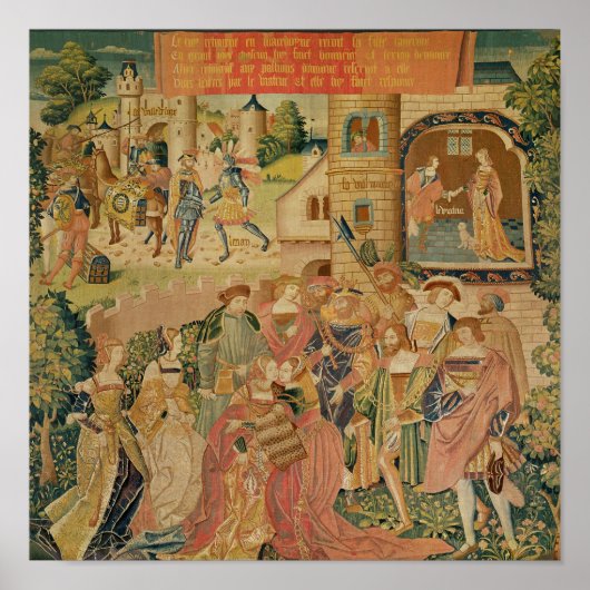 Poster L'histoire de Perseus, 15ème-16ème siècle (Devant)