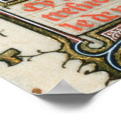 Poster L'histoire de Thamyris, de `De Claris (Coin)