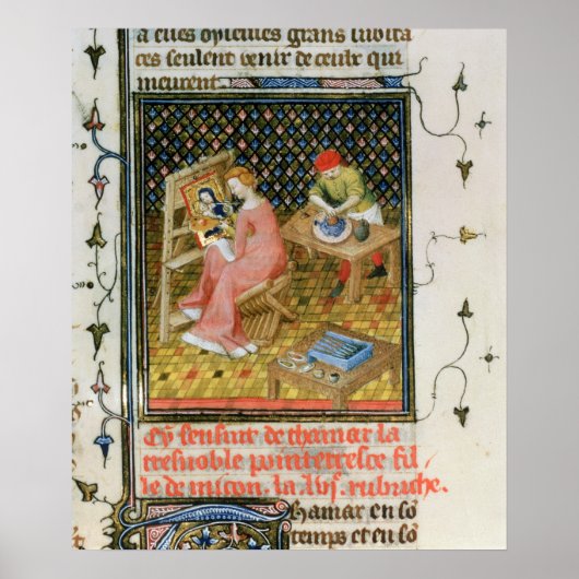 Poster L'histoire de Thamyris, de `De Claris (Devant)