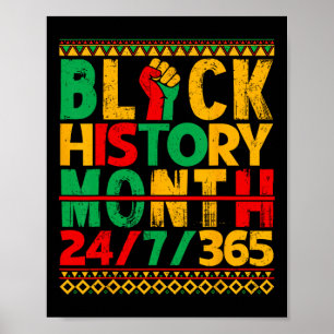 Poster L'histoire des Noirs est l'histoire américaine des