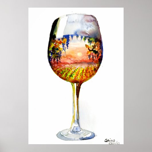 Poster L'histoire du vin (Devant)
