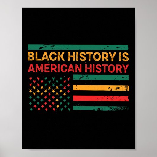 Poster L'histoire noire est l'histoire américaine - Histo (Devant)