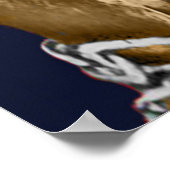 Poster L'Histoire Sourde Se Répète. 45.72x60.96cm (Coin)