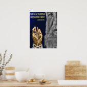 Poster L'Histoire Sourde Se Répète. 45.72x60.96cm (Cuisine)