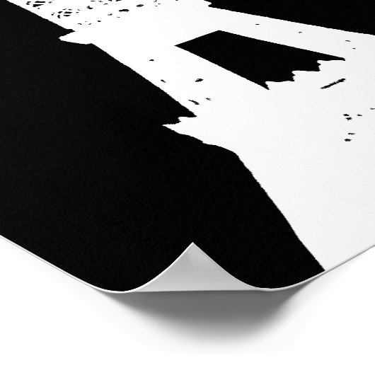 Poster L'hiver à Paris (Coin)