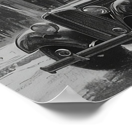 Poster L'Hiver à Paris (Coin)