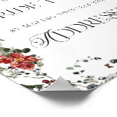 Poster L'hiver aide la mariée occupée à s'adresser à une (Coin)