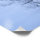 Poster L'hiver alien en bois (Coin)