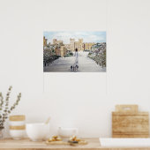 Poster L'hiver au château de Windsor par Farida Greenfiel (Cuisine)