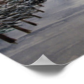 Poster L'hiver au château de Windsor par Farida Greenfiel (Coin)